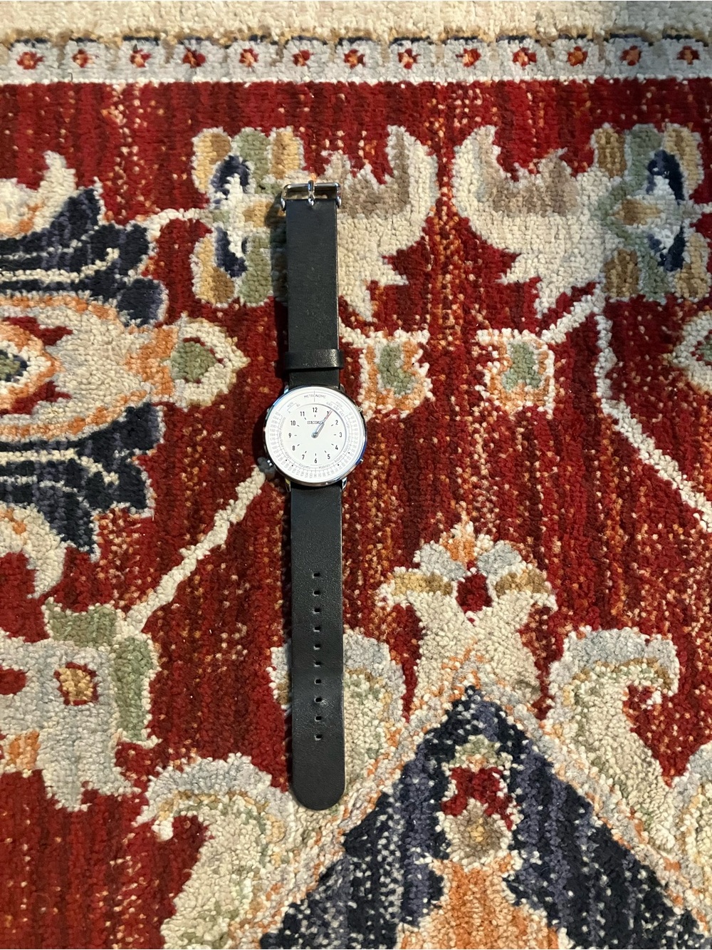 Seiko Metronome Fragment Watch Unisex
